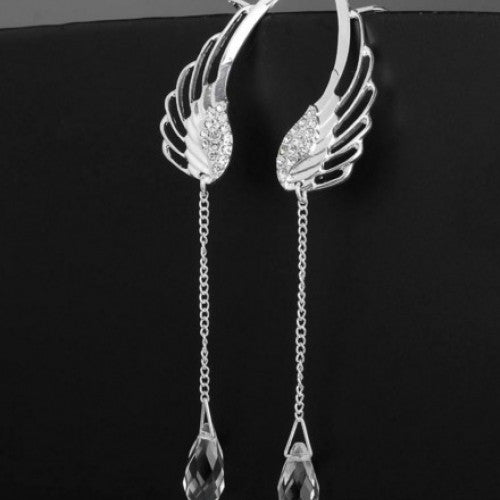 Cuff Earrings - Ladies Angel Wing Earrings