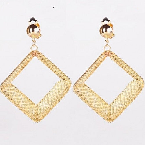 Hollow Out Statement Earrings