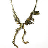 Rex Skeleton Dinosaur Pendant Necklace